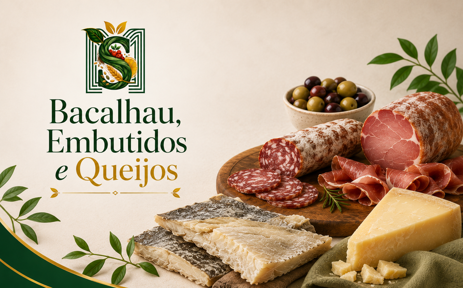 Bacalhau, Embutidos e Queijos