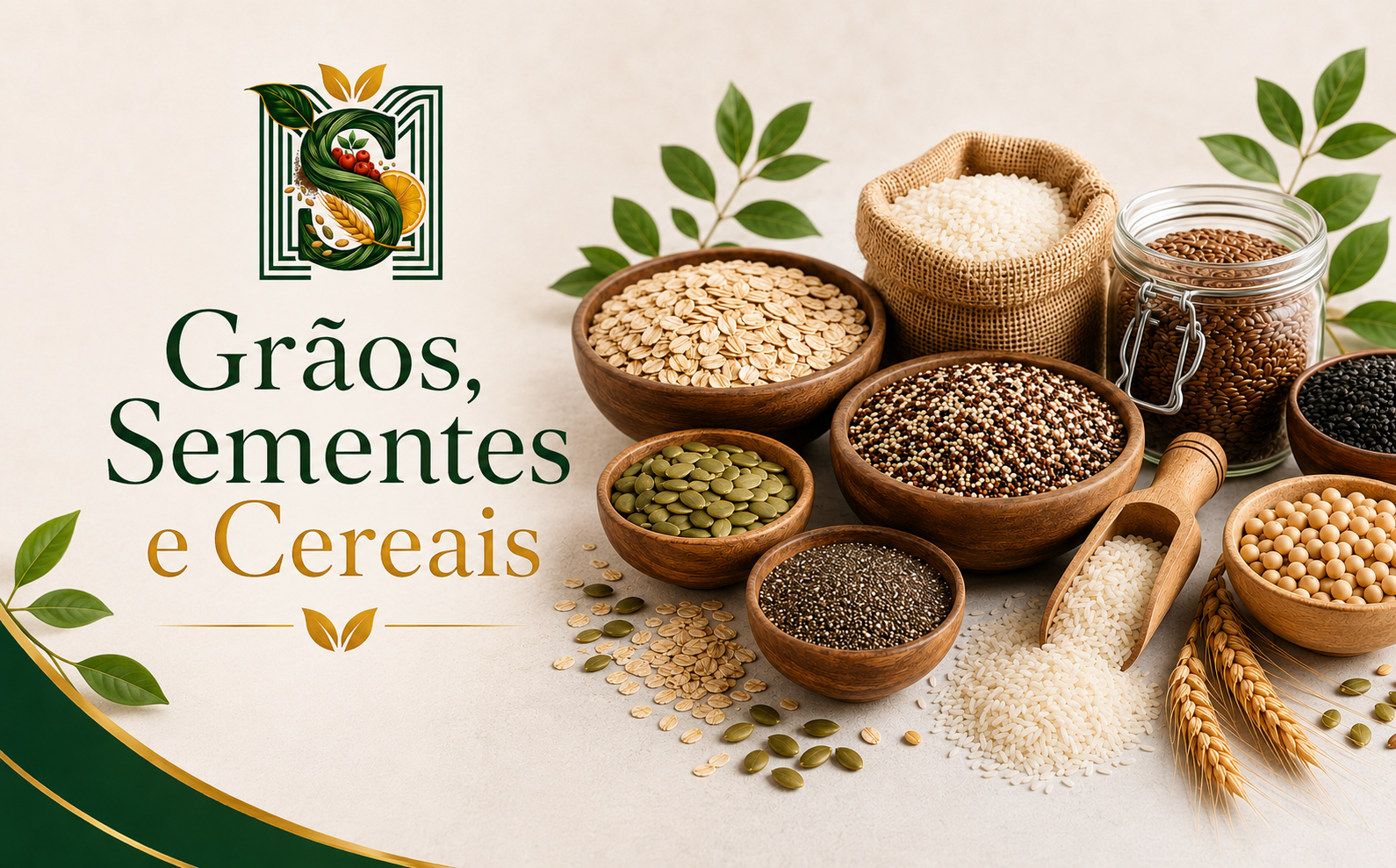 Grãos, Sementes e Cereais