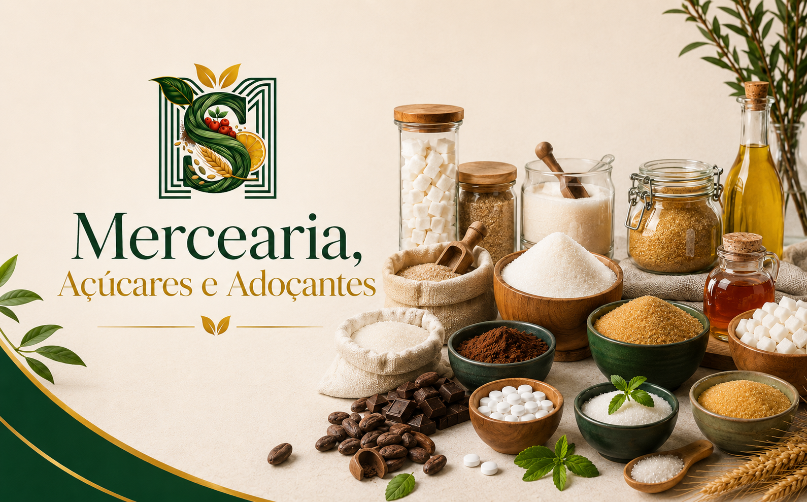 Mercearia, Açúcares e Adoçantes